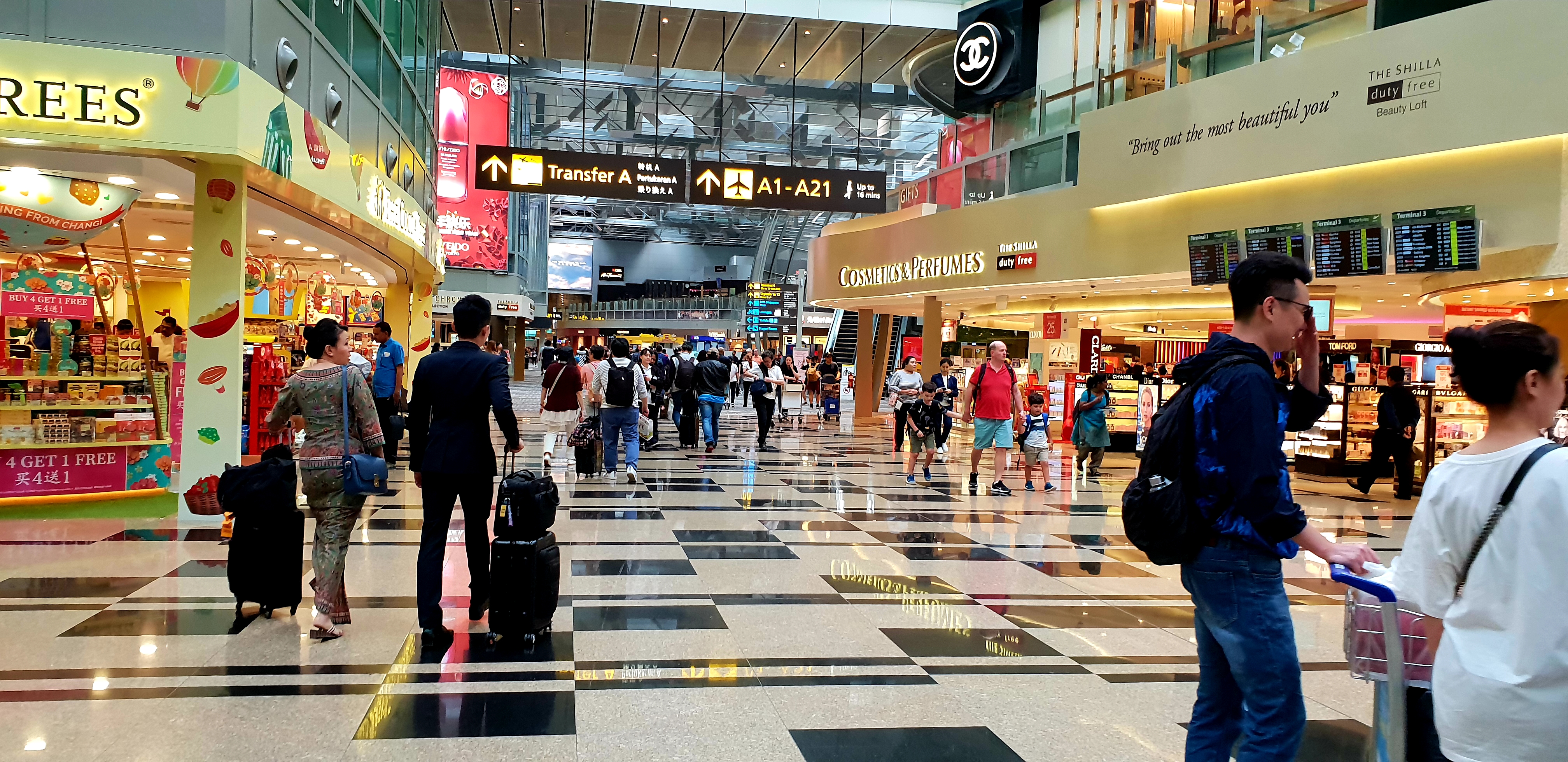 Changi Airport Shopping
